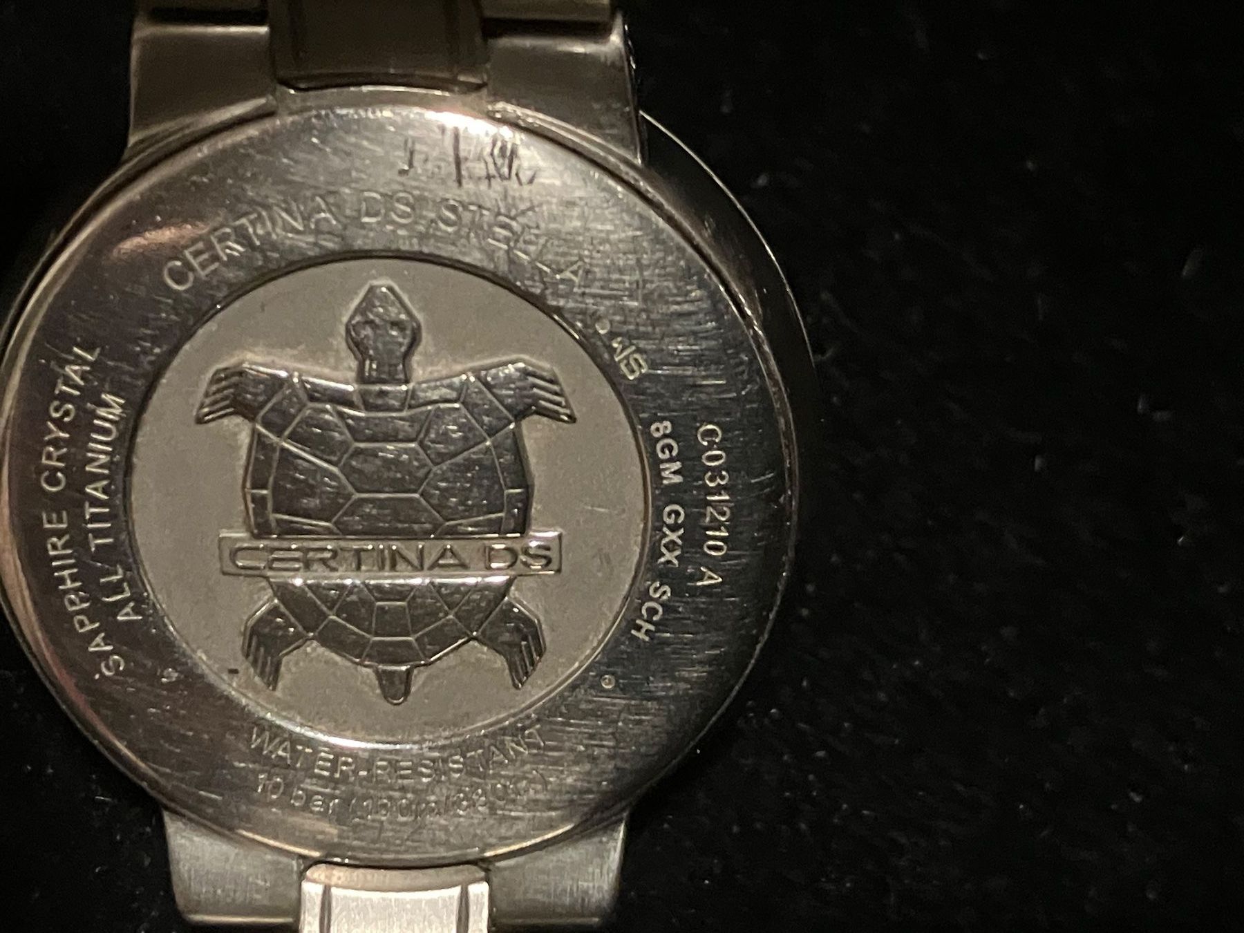 Certina Orologi: Damenuhr Certina DS Stella Titanium mit Box aus Sammlung – Usato da Flums venduto da Limatools 2