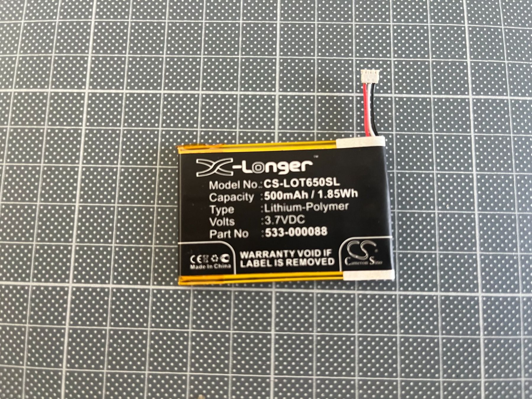 Caricatori & Batterie: Batterie X-Longer CS-LOT650SL – Nuovo (secondo la descrizione) da Wisen SO venduto da Ihunter