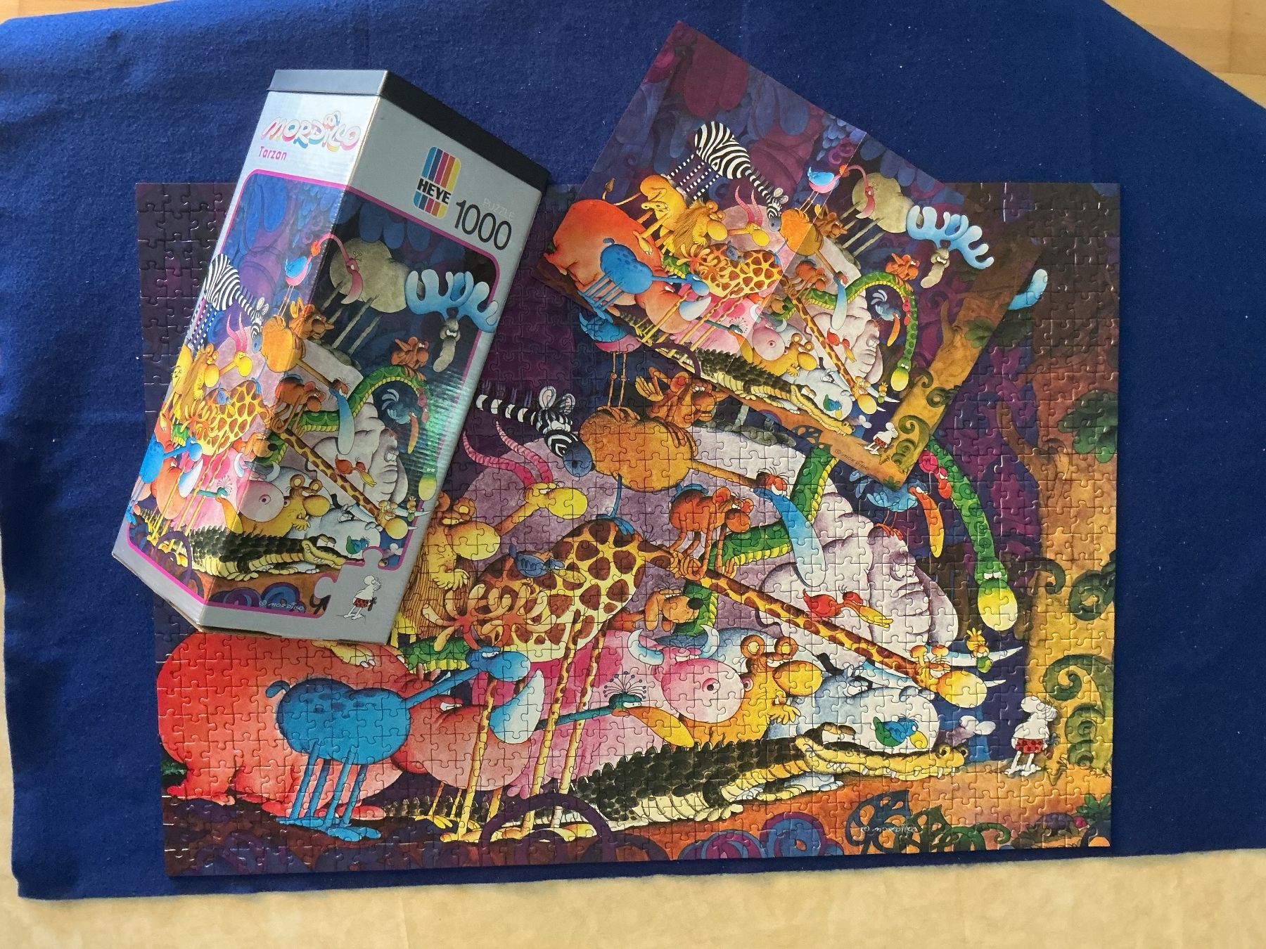 Heye Puzzles: MORDILLO Puzzle  1000-teilig – Gebraucht aus Widnau von stiinli 4