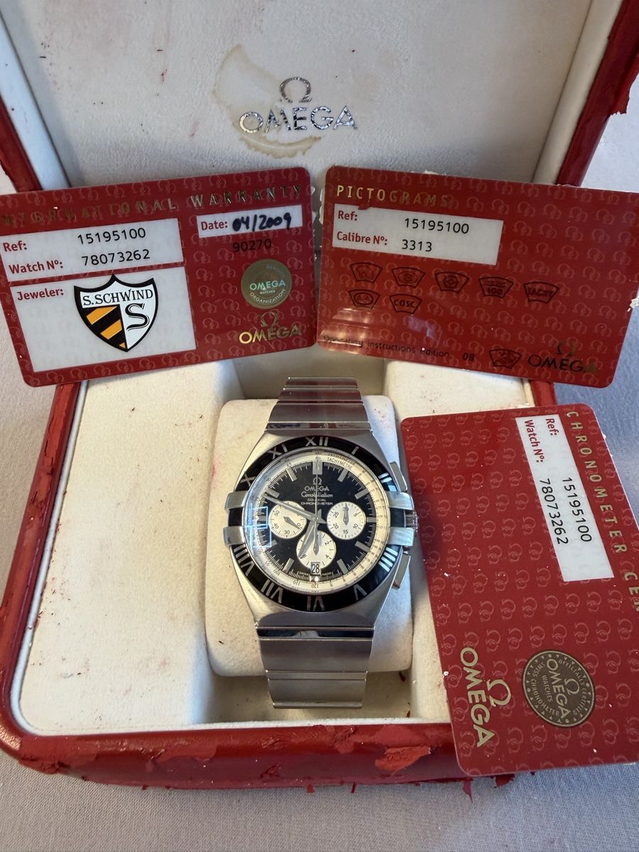 Omega Uhren: Omega Constellation Double Eagle Chronograph – Gebraucht aus Zürich von ..Erol16..