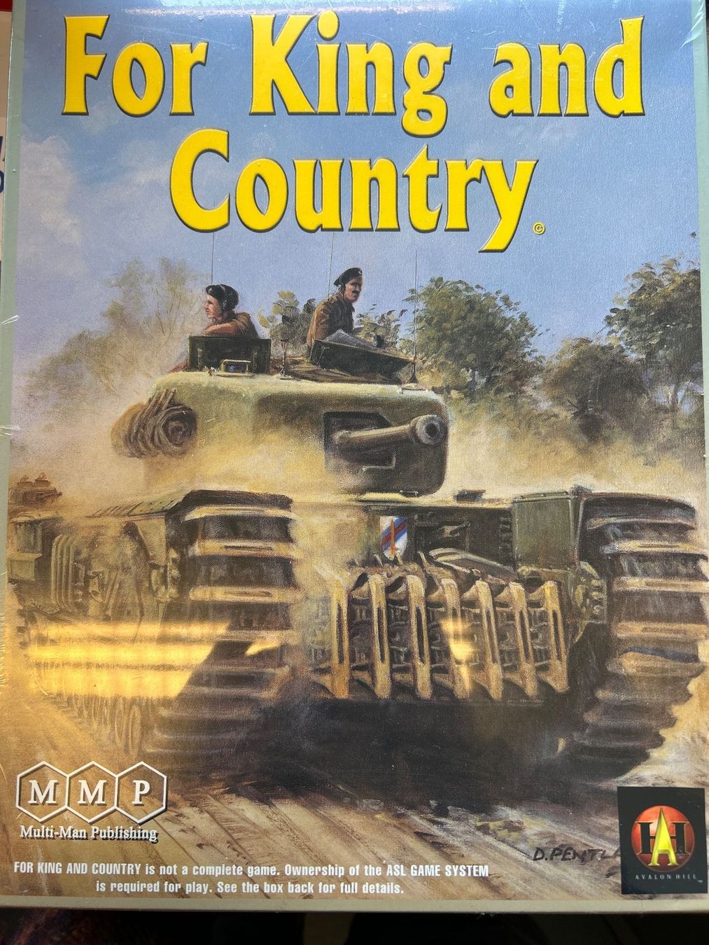 Giochi: For King and Country: ASL module 5a 2003 Avalon Hill – Nuovo e nell'imballaggio originale da Bern venduto da pacolino22
