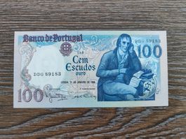 Portugal 100 Escudos 1984, NEU !!!!!!!