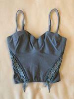 Christian Dior bustier bleu ciel vintage état neuf!