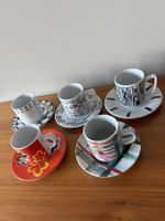 Espresso Tassen mit Unterteller 5 Stück ( hätte noch mehr )