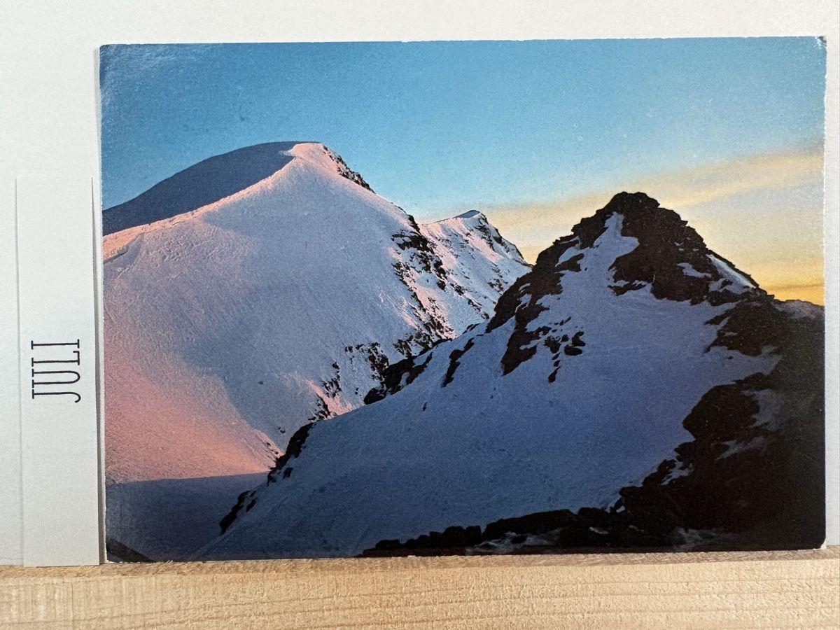 Cartes postales: AK von Piz Murte / Corvatsch – D'occasion à Rümlang par Kartenpost1