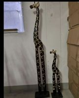 Holz Giraffen Deko Set, Afrika Stil, Top Zustand!