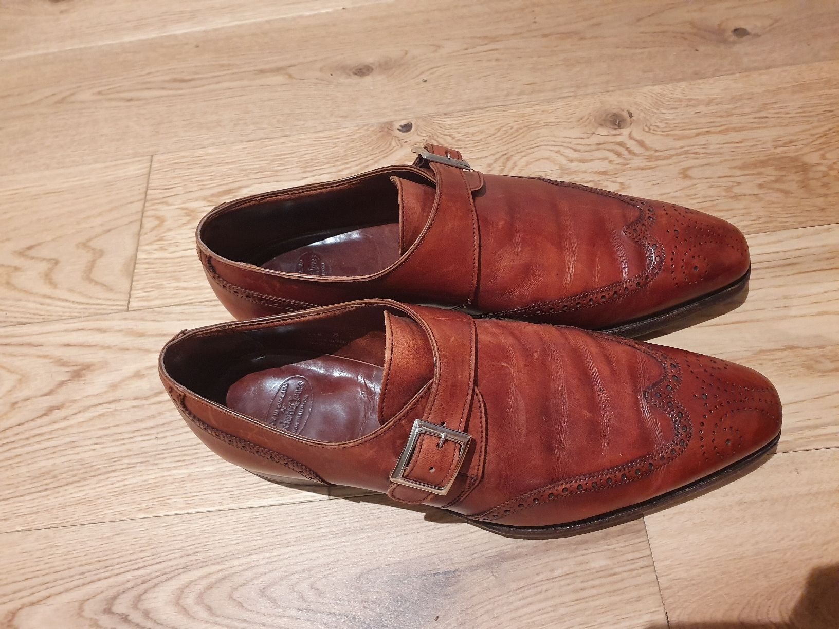 Crockett & Jones Herrenschuhe: Crockett & Jones, Schuhe, Monk, 42 – Neu (gemäss Beschreibung) aus Winterthur von Sjull 5