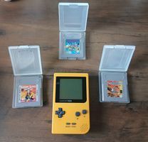 game boy pocket inkl. drei spielen