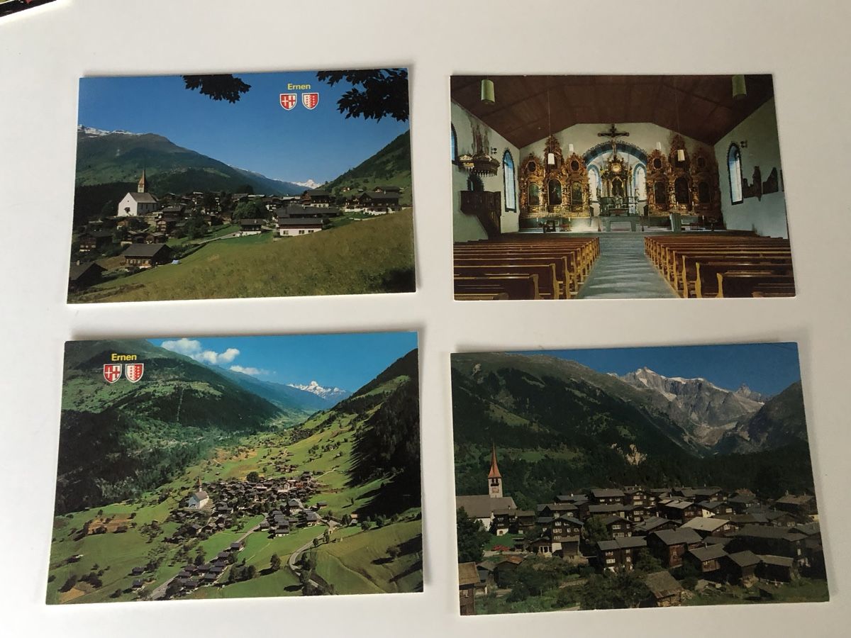 Cartes postales: 16 versch. Ansichtskarten aus ERNEN VS – Neuf (Voir description) à Lufingen par Rac0 1