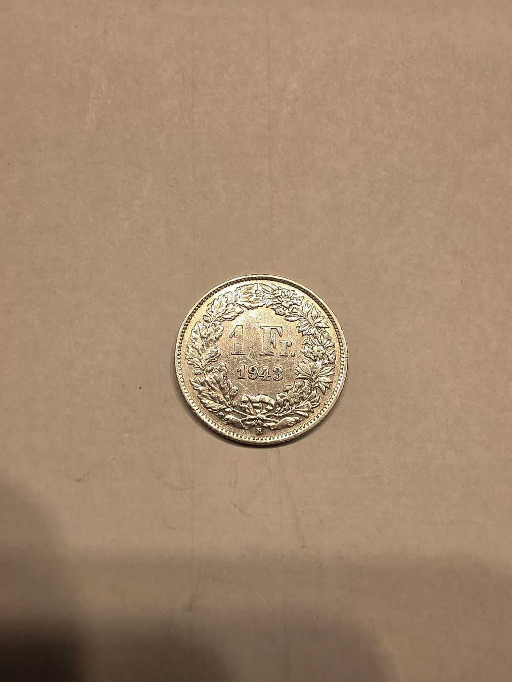 Alle Münzen: pièce argent 1chf 1943 – Neu (gemäss Beschreibung) aus Fribourg von yan_z5fr