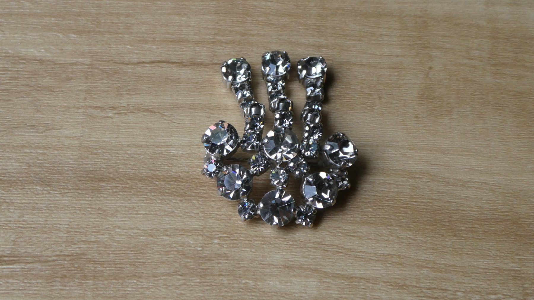 Broches & Aiguilles: Brosche silbern Strasssteine Modeschmuck – D'occasion à Frauenfeld par dhour 5