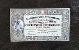 5 Schweizer Franken, Note von 1951