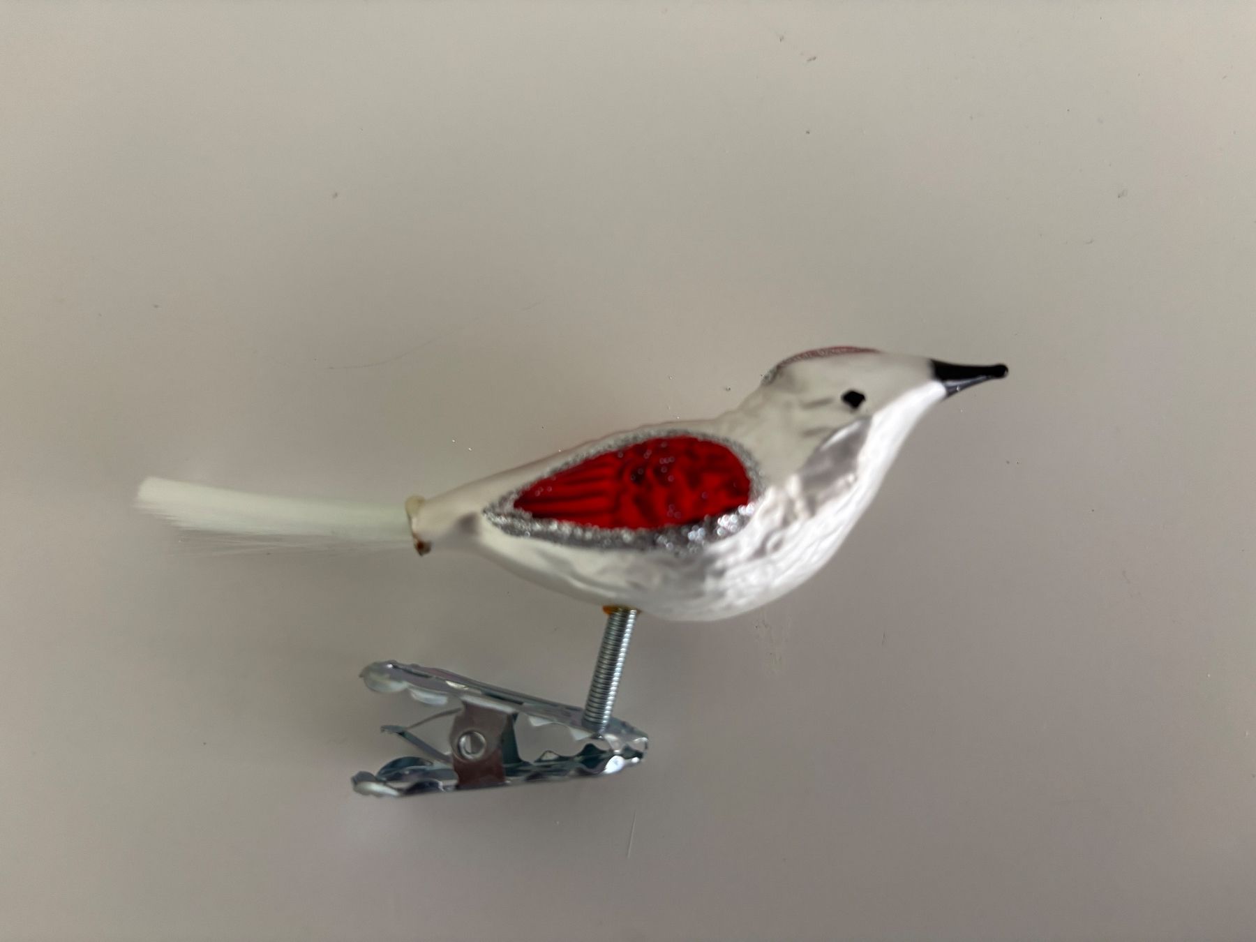 Tutte le decorazioni: Christbaumschmuck Vogel – Nuovo e nell'imballaggio originale da Luzern venduto da Tlubrr 1