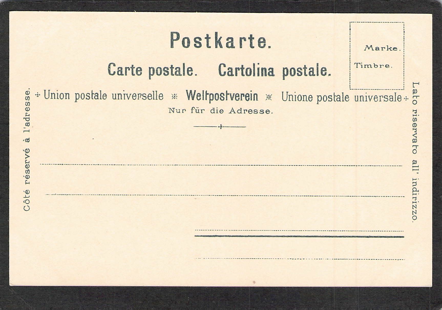 Cartoline postali: ^Steinmann Lith. Thun Berneroberland – Usato da Reichenburg venduto da Pipo-67 1