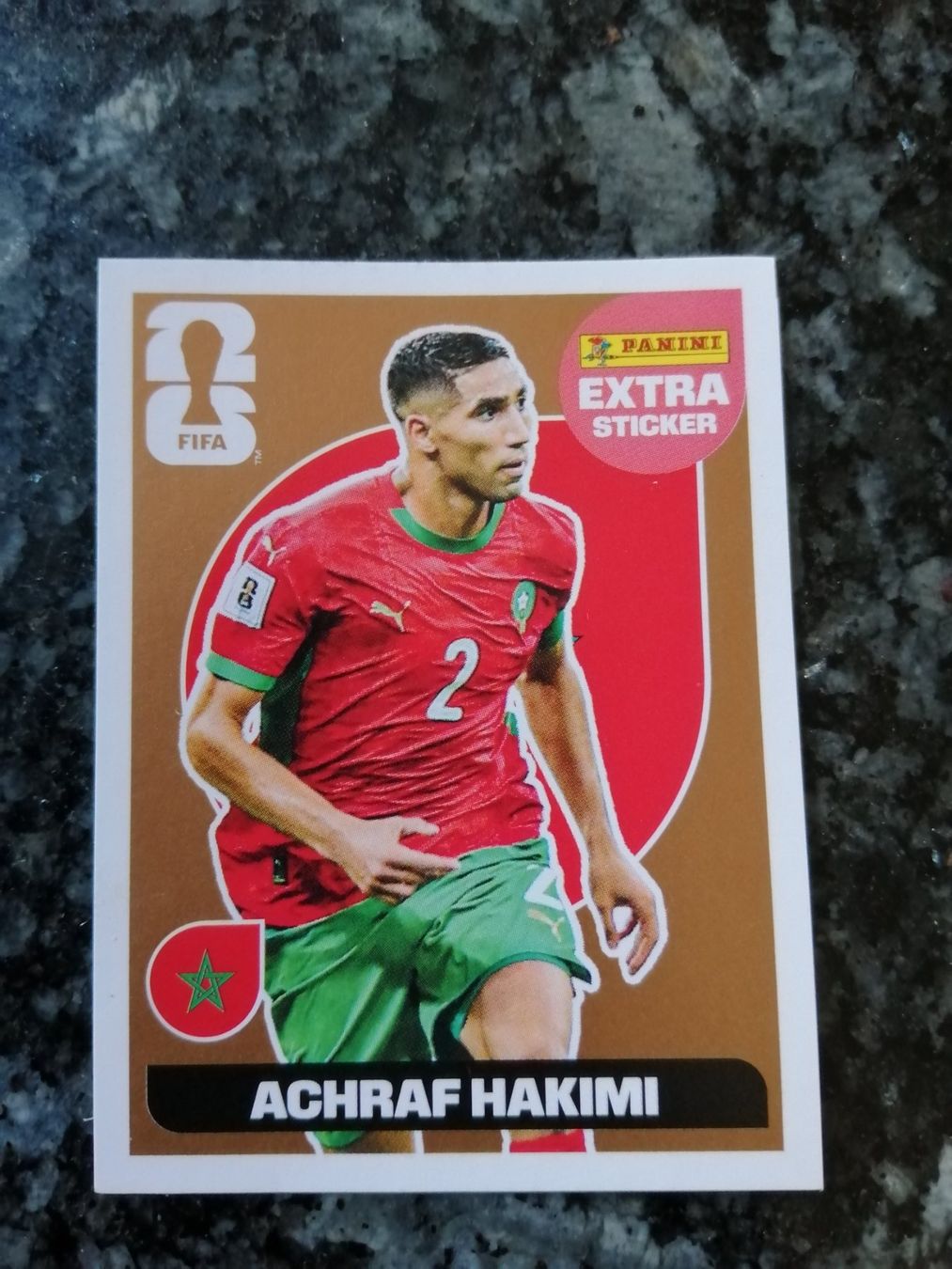 Panini Carte collezionabili: Panini Extra Sticker Achraf Hakimi – Usato da langenthal venduto da Jordi04