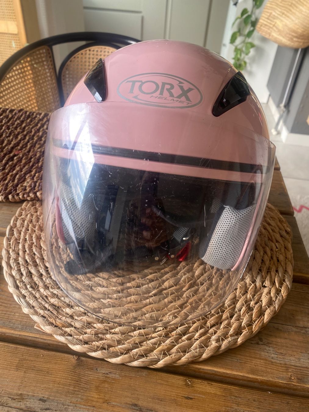Caschi & visiere: Torx Rollerhelm, Töfflihelm, Rosa, Top Zustand! – Usato da Allschwil venduto da mer_lw8n 1