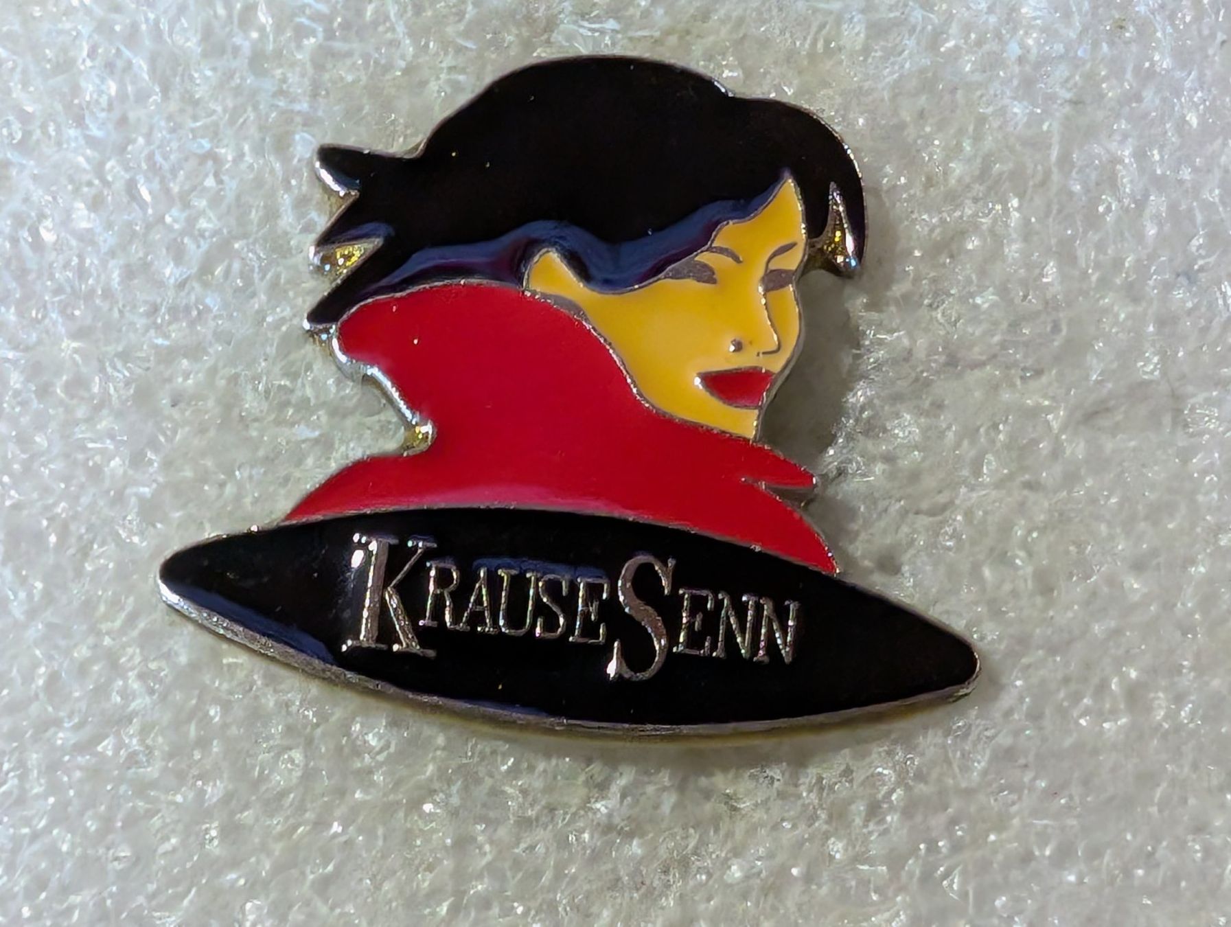 Placchette & Badge: Ansteckpin 173: Krause Senn – Usato da Oppligen venduto da Pin-Fall-Shop