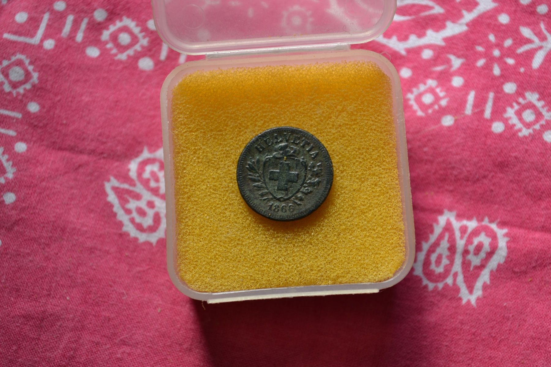 Alle Münzen: 1 Centime 1866 Rare – Gebraucht aus Renens VD von Doidefee 2