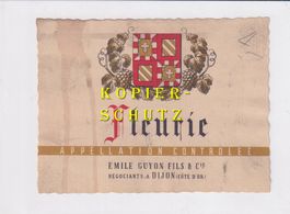 Etikette - Fleurie /bd