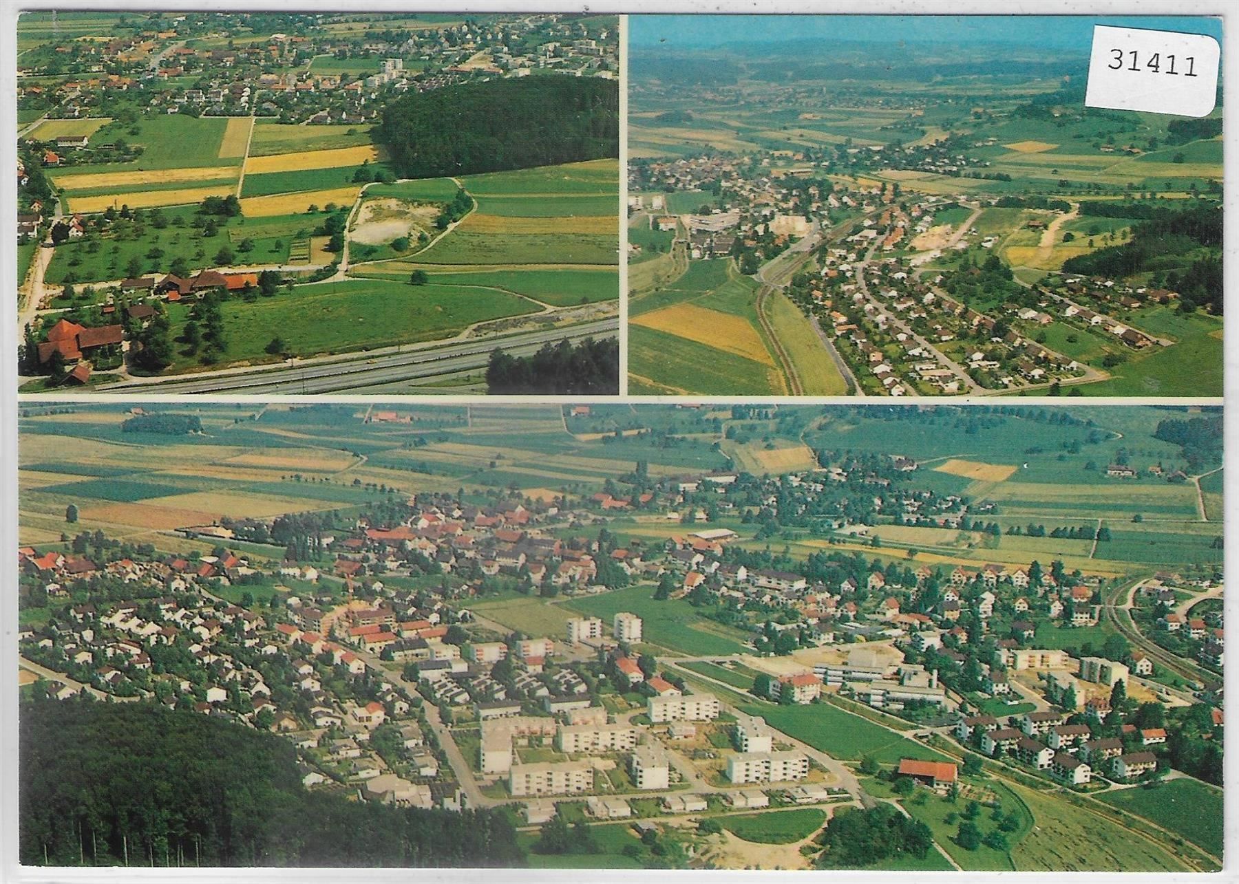 Ansichtskarten: Flugaufnahme Seuzach ZH – Gebraucht aus Ettingen von Kartenplanet