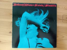Johnny Winter - Saints & Sinners LP, CBS, Top Zustand