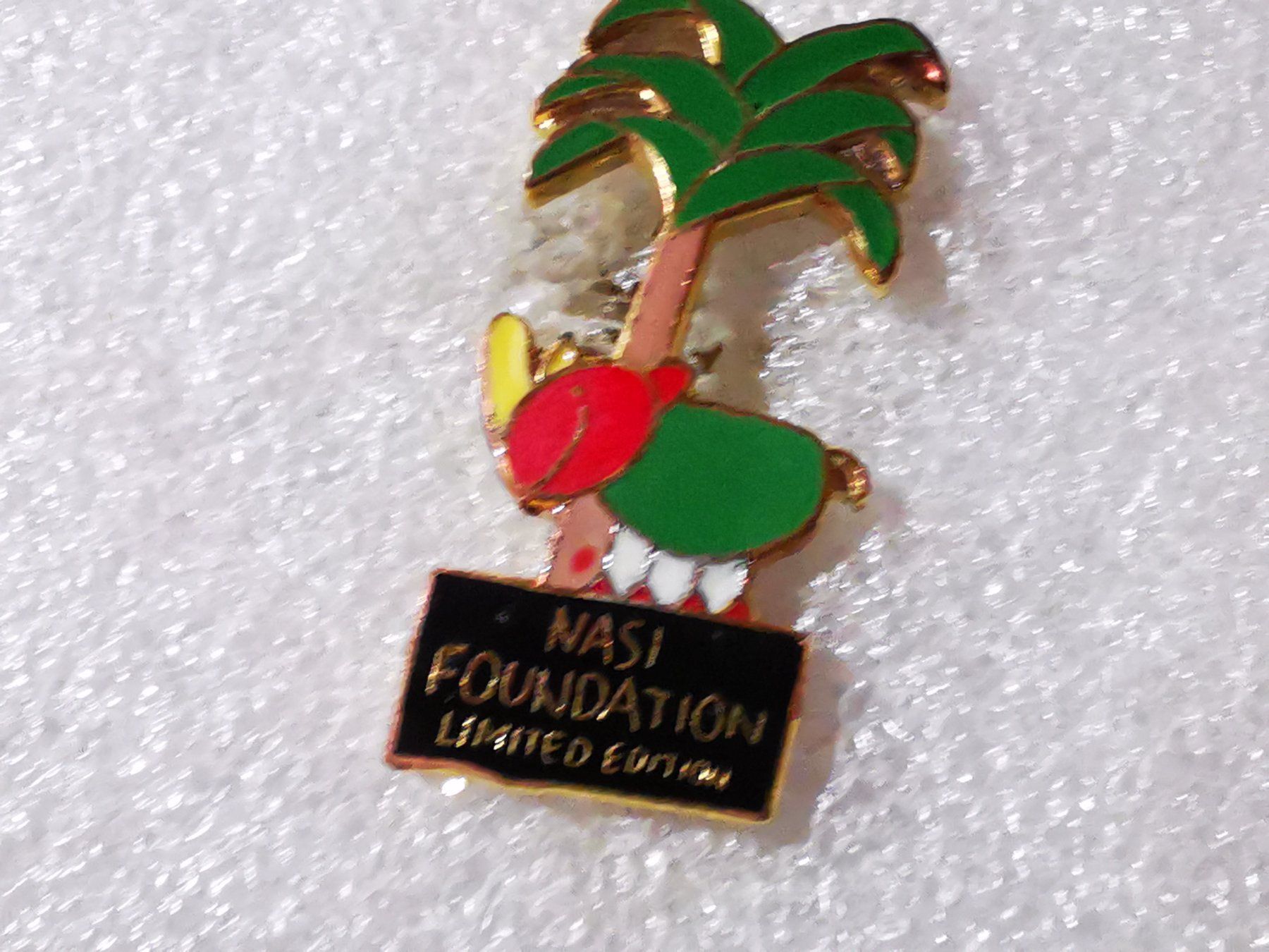 Plaquettes & Badges: Ansteckpin 161: Nasi Foundation – D'occasion à Oppligen par Pin-Fall-Shop