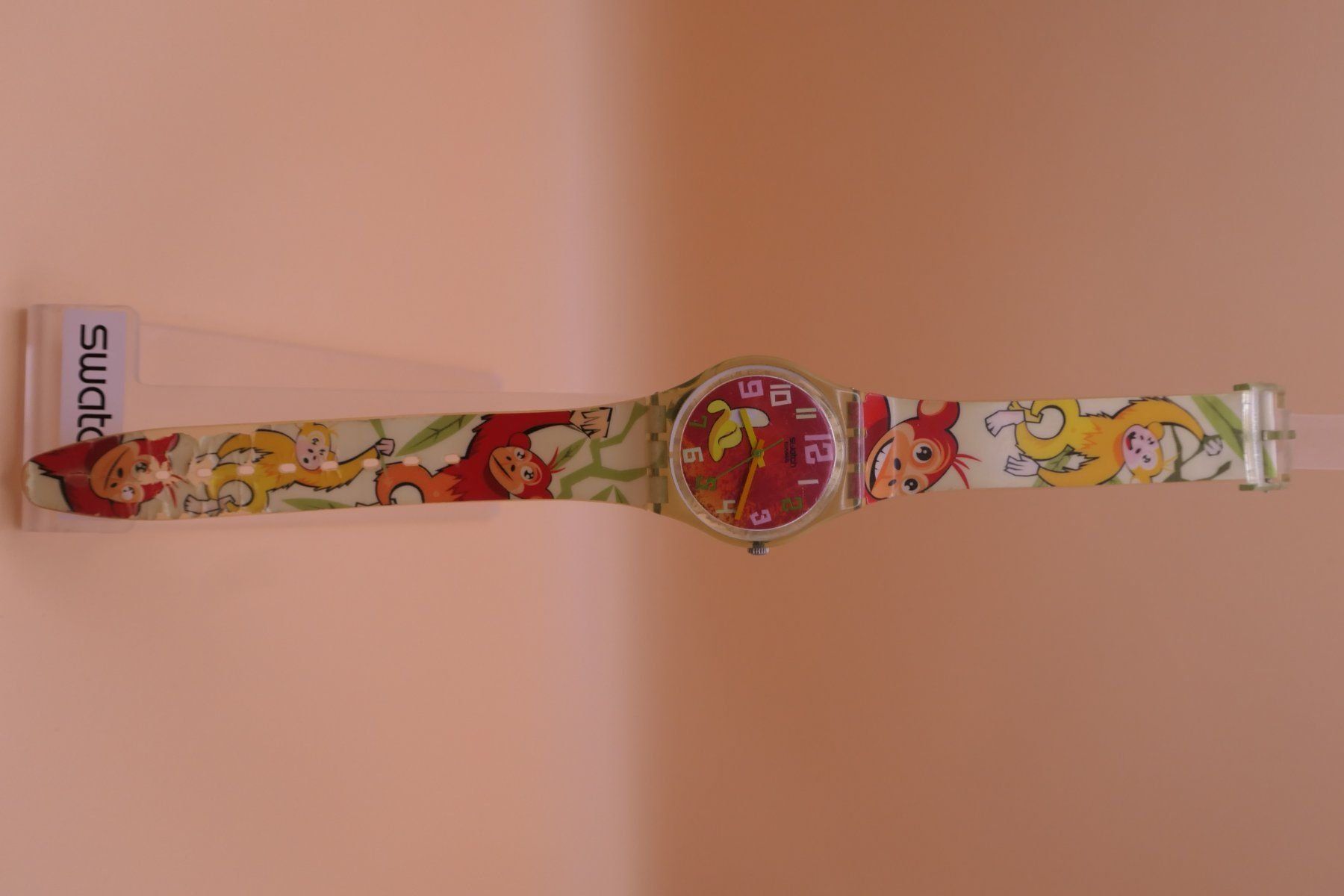 Swatch Uhren: Swatch GENT "AFFEN PARTY" GG203 – Gebraucht aus Boppelsen von Lilotti1 1