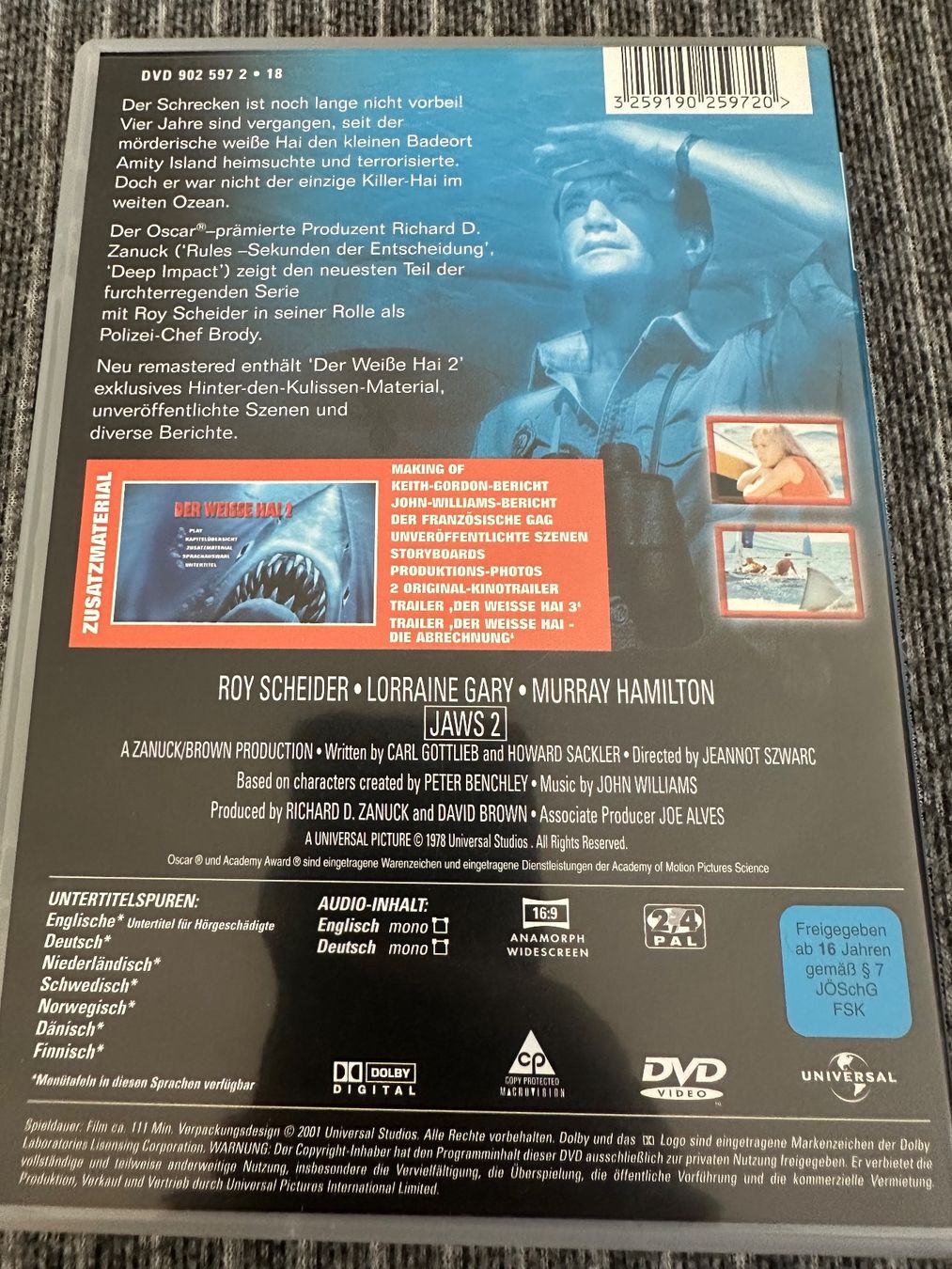 Tutti i DVDs: Der Wiesse Hai 2 – Nuovo (secondo la descrizione) da Dierikon venduto da Butcherboy 1