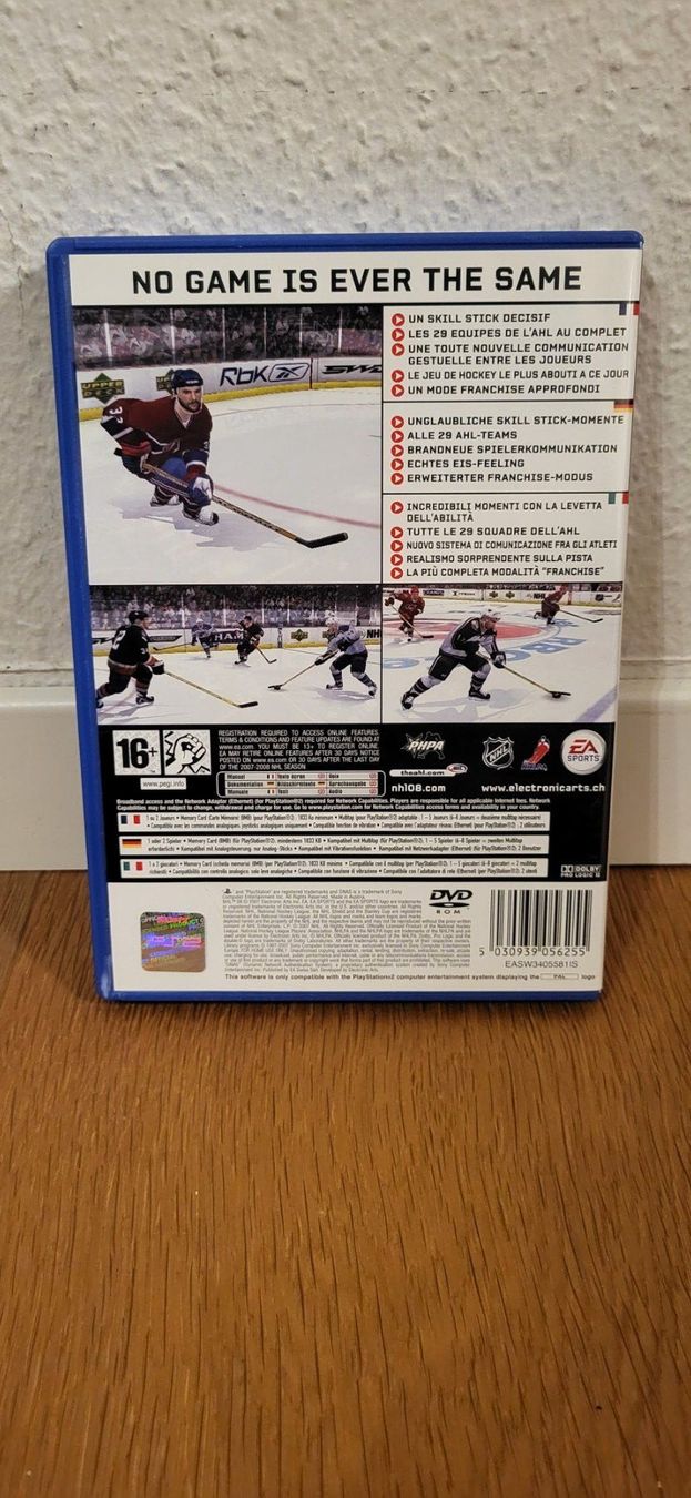 Sony Giochi: PS 2 - NHL 08 – Usato da Münsingen venduto da DigitaleSpielecke 1