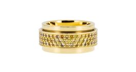 Piaget Bague Possession serti de 120 saphirs jaunes