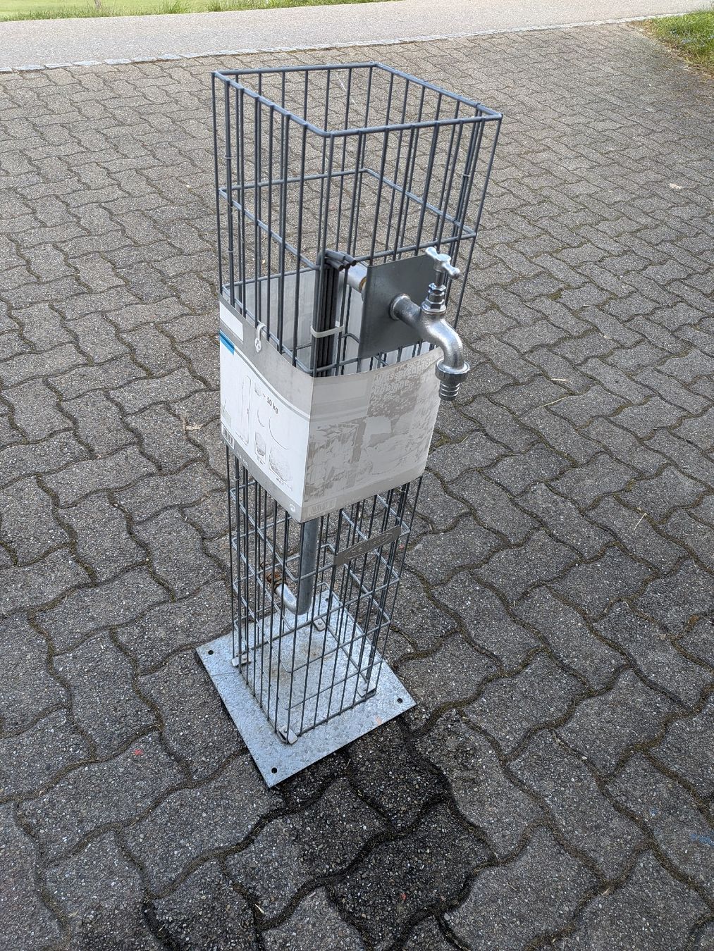 Armaturen: Wasserzapfsäule Gabione für den Garten – Neu (gemäss Beschreibung) aus Bernhardzell von simon_86 3