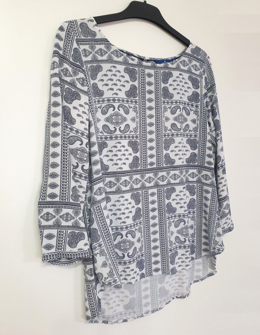 Tom Tailor Camicette: Tom Tailor Damen Bluse Grösse 36 - navy weiss – Usato da Oetwil an der Limmat venduto da dhantal 3