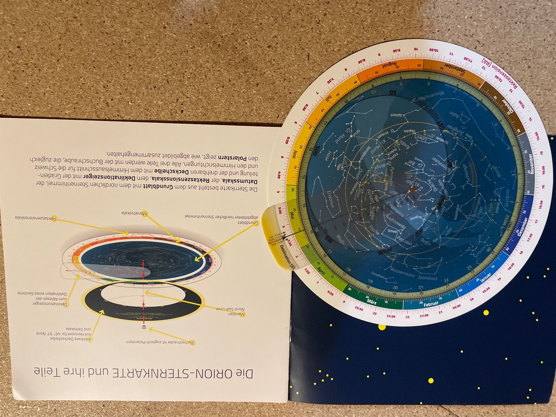Altro materiale scolastico: Sternkarte – Usato da Niederhasli venduto da nic_65cm 1