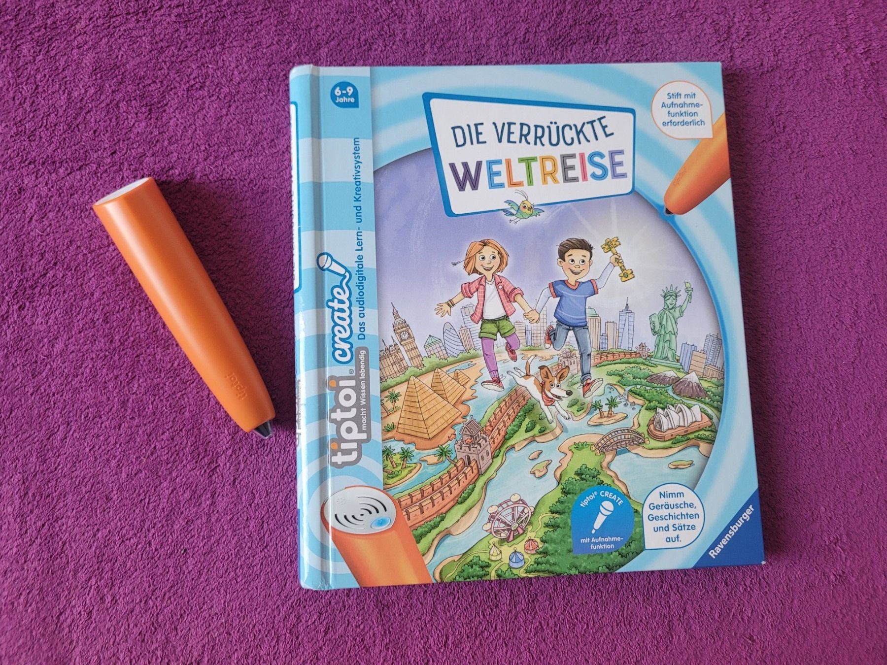 Ravensburger Spiele: tiptoi CREATE Starter-Set - Stift & Weltreise Buch – Gebraucht aus Müllheim Dorf von Seeeule01 2