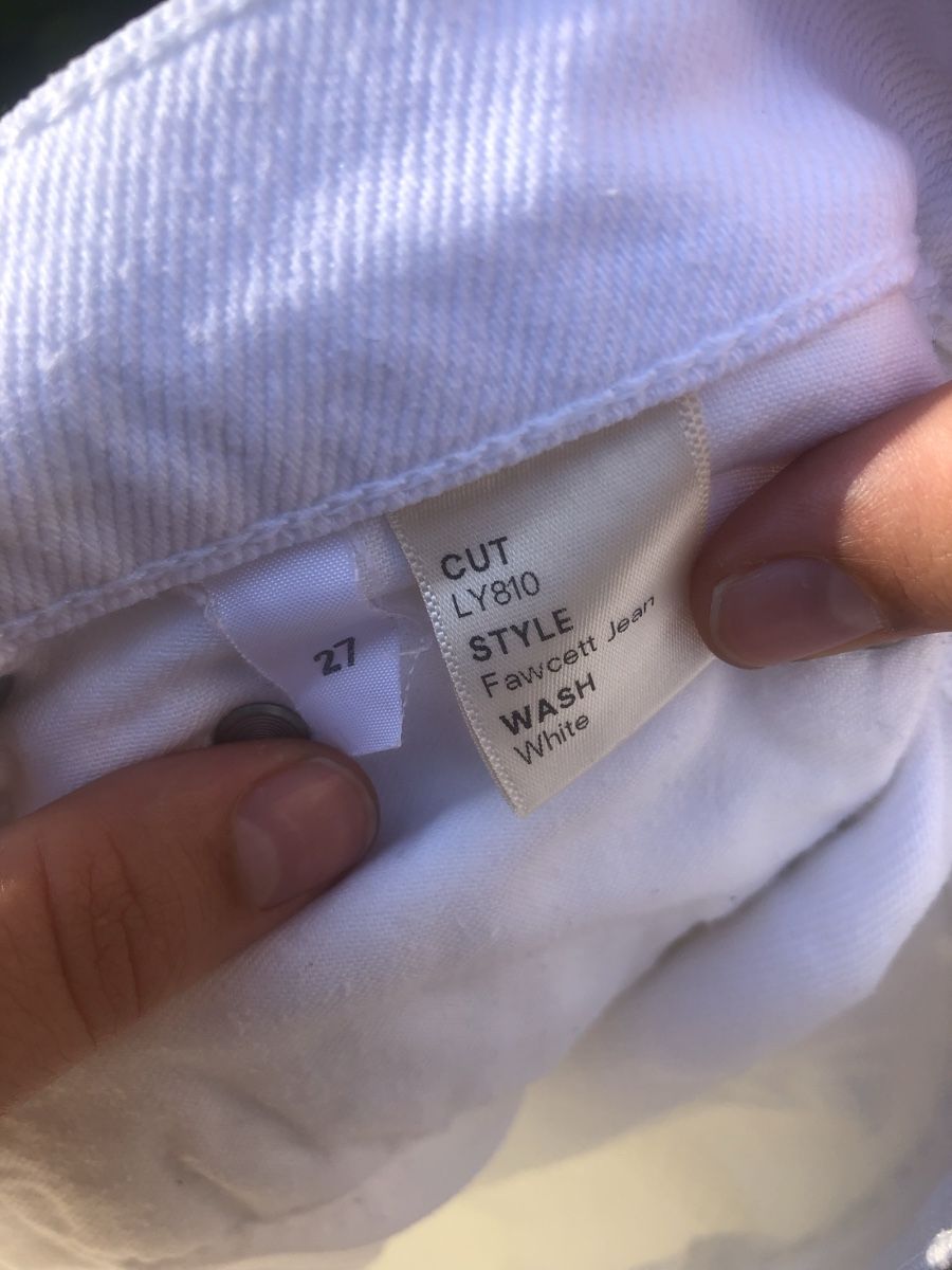 Reformation Jeans: Reformation Jeans, Weiss, Gr. 27 – Usato da Zürich venduto da davisi 3