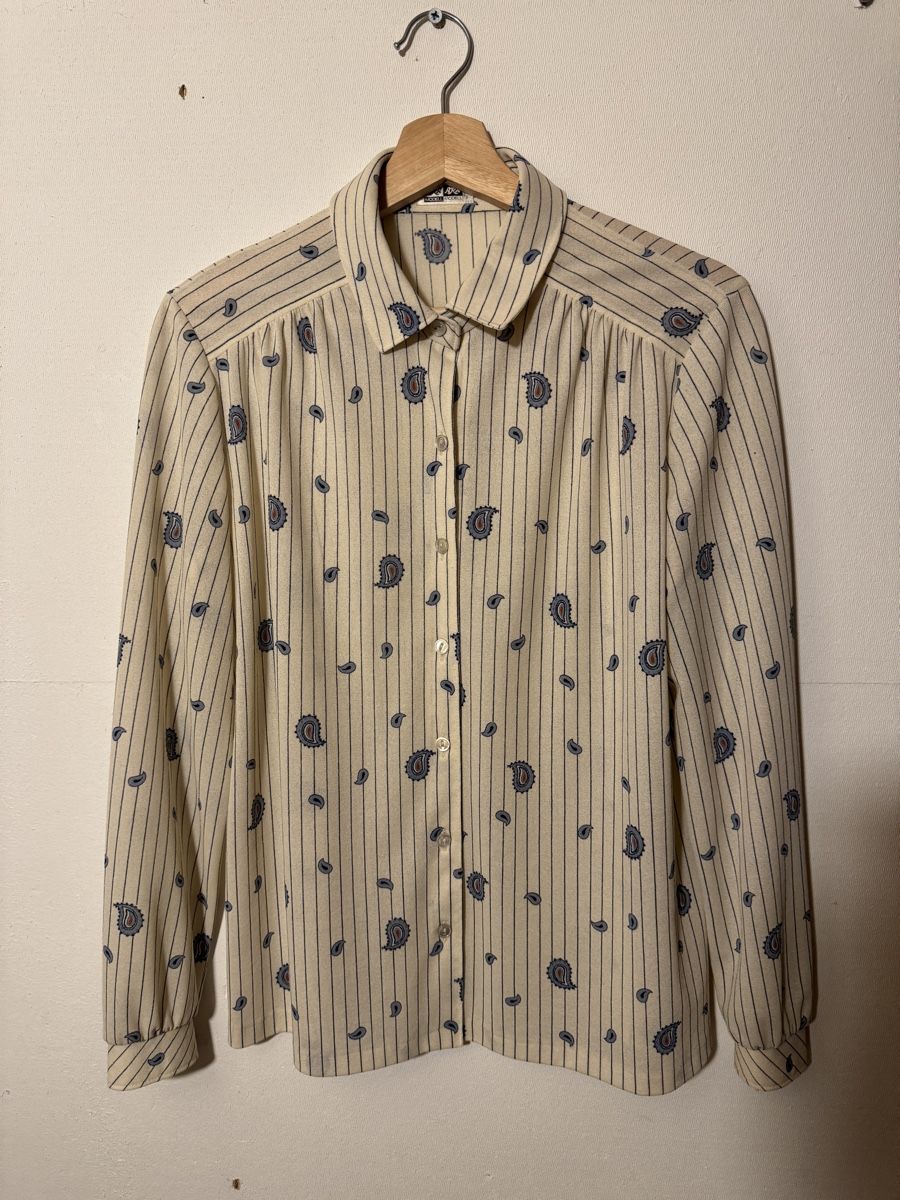 Hemden: Vintage Bluse Gr. 44 Paisleymuster – Gebraucht aus Bern von lou_bxy5