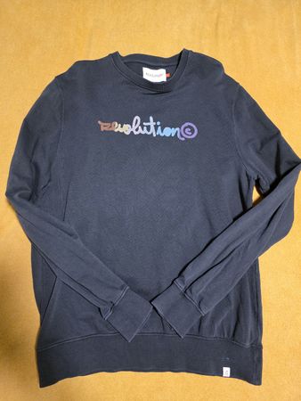 Revolution Sweater, Grösse L, Grau / Schwarz - Top Zustand!