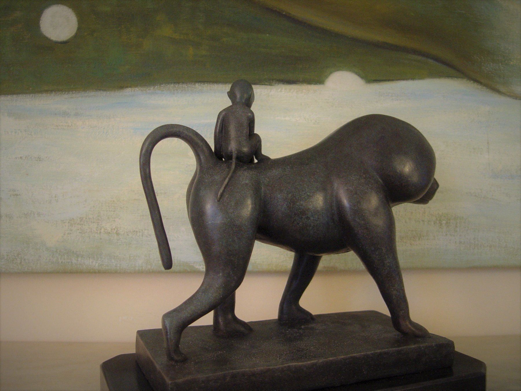 Skulpturen & Statuen: Grosse Bronze Skulptur – Gebraucht aus Rotkreuz von Dobermann5 8