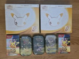 Pokemon 30 Jahr Set Mega Bundle 🇩🇪