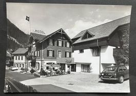 Gurtnellen HOTEL GOTTHARD, Oldtimer Auto