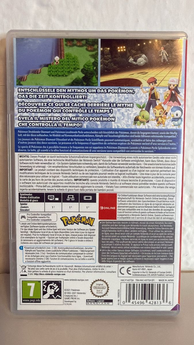 Nintendo Giochi: Pokémon Brilliant Diamond Nintendo Switch Game - Great Cond. – Usato da Ehrendingen venduto da bubulence 1