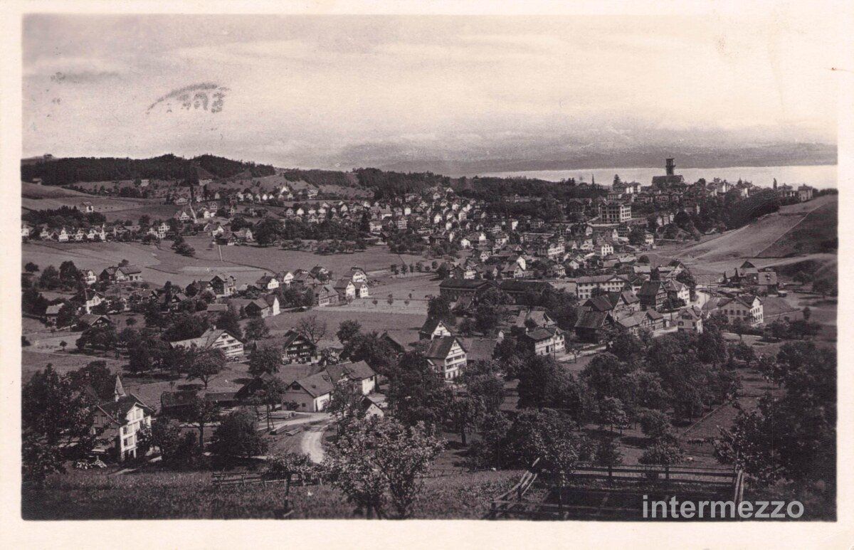 Cartoline postali: Heiden // 1929 Dorf Bodensee Gesamtansicht – Usato da Basel venduto da intermezzo12