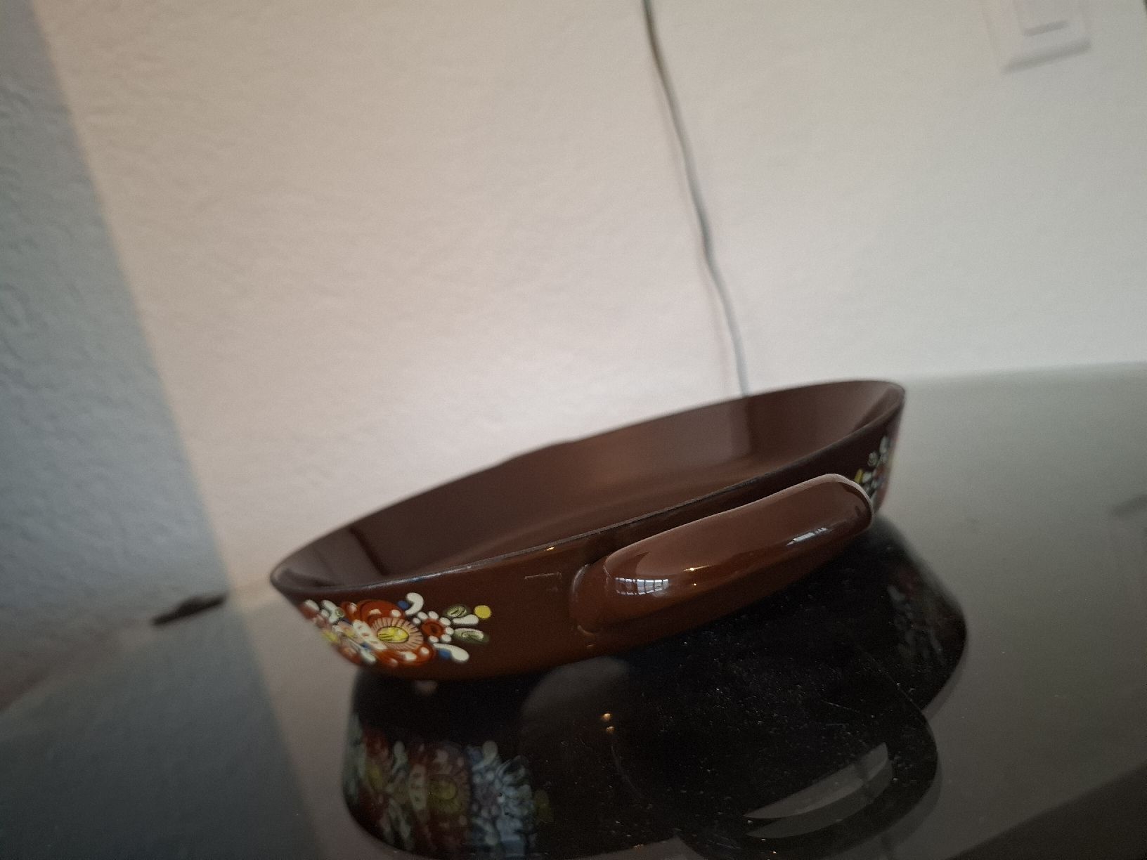 Servierplatten: Plat à œufs en email Sigg – Gebraucht aus Moutier von Carambaaa 3