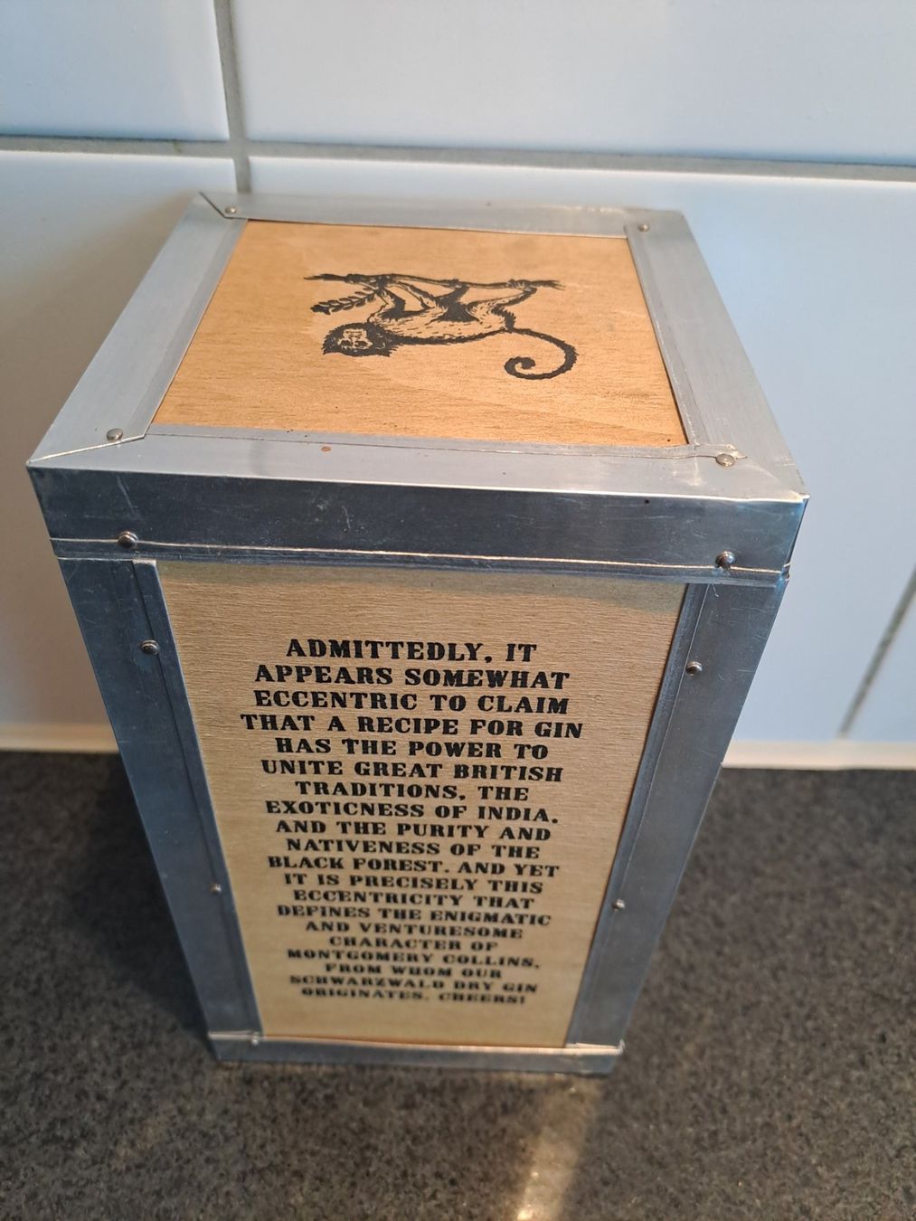 Monkey 47 Spirituosen: Monkey 47 Gin Distiller's Cut 2015 mit Goldring und Box – Neu und originalverpackt aus Elsau von Kellerraeumung 6