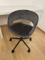 Samt Bürostuhl