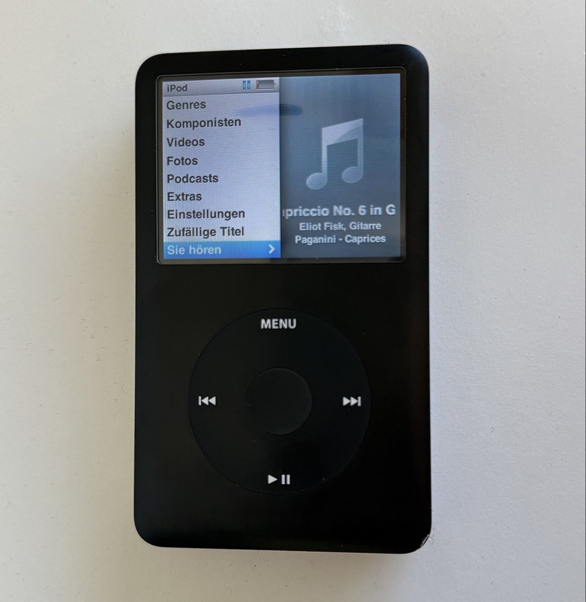 Apple Lettore multimediale portatile: I Pod Classic 160GB Schwarz – Usato da Füllinsdorf venduto da hae_gt9l