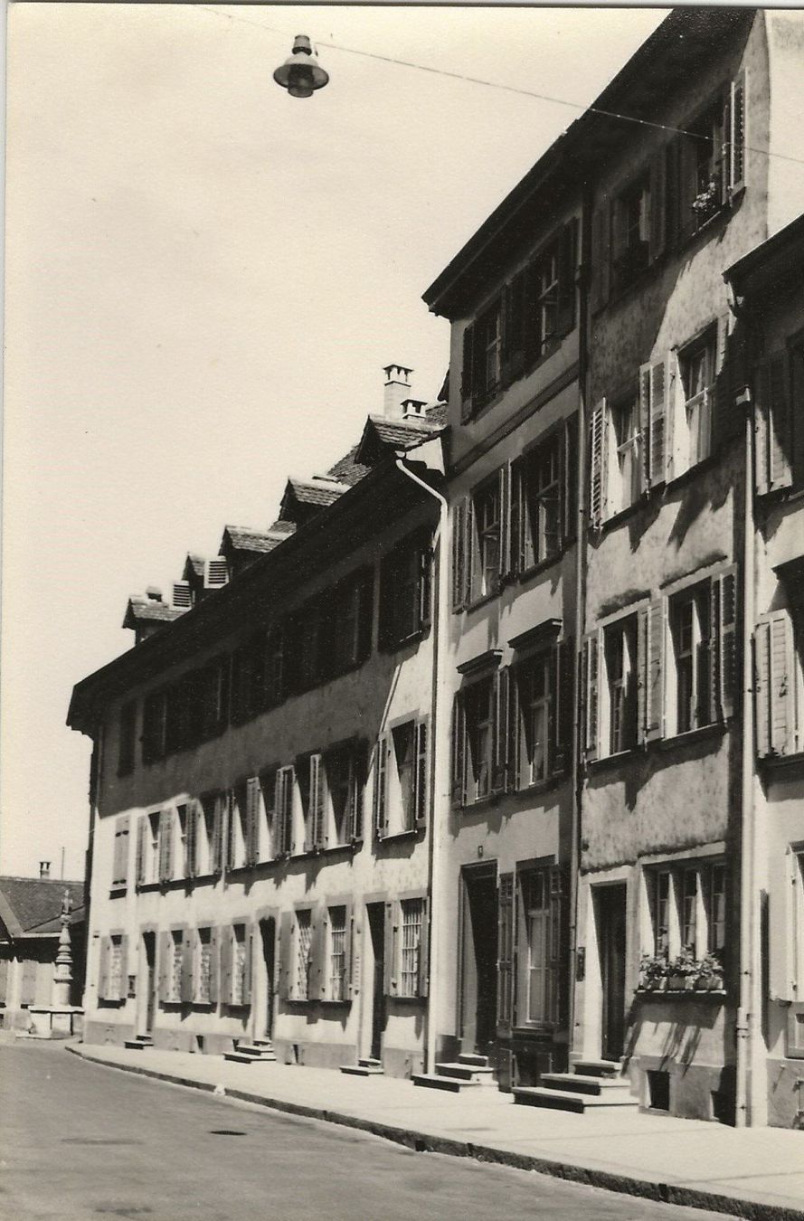 Cartoline postali: Basel, Augustinergasse, Handabzug 107 – Usato da Frauenfeld venduto da Merk52