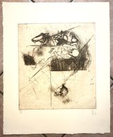 Nag Arnoldi - Hommage an Paolo Uccello – Seltene Gravur -