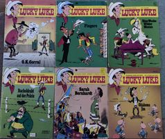 Lucky Luke 6 Comics O.K. Corral Fingers Konvolut Deutsch