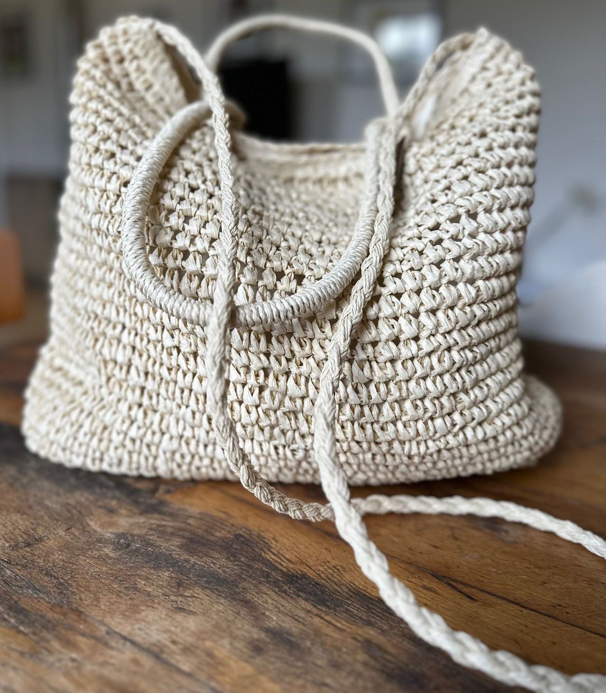 Borse da donna: Borsa in rafia – Nuovo e nell'imballaggio originale da Locarno venduto da DBSiesta
